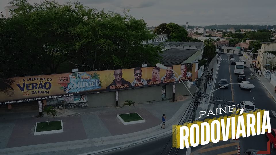 Camaçari Outdoor - Painel Estação Rodoviaria
